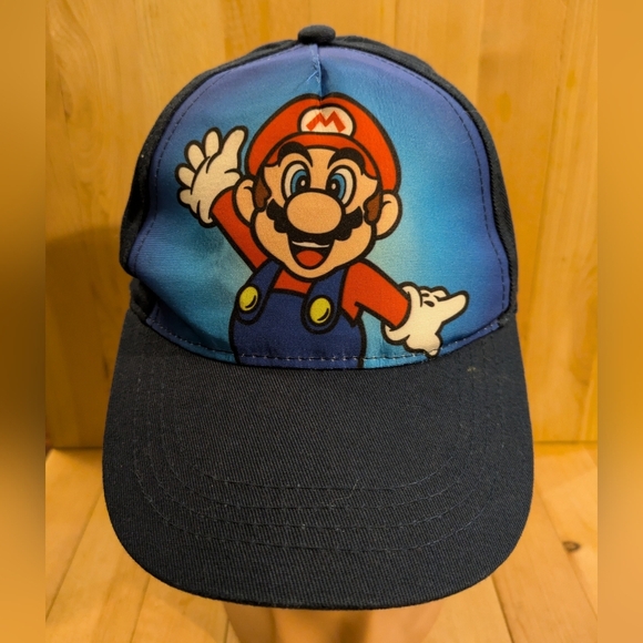 Nintendo Blue and Red Super Mario Toy Cap - Picture 2 of 6